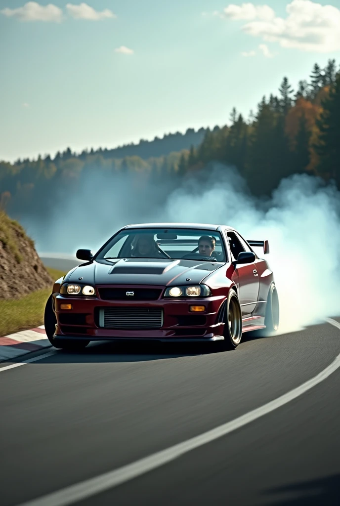 Car drifting video