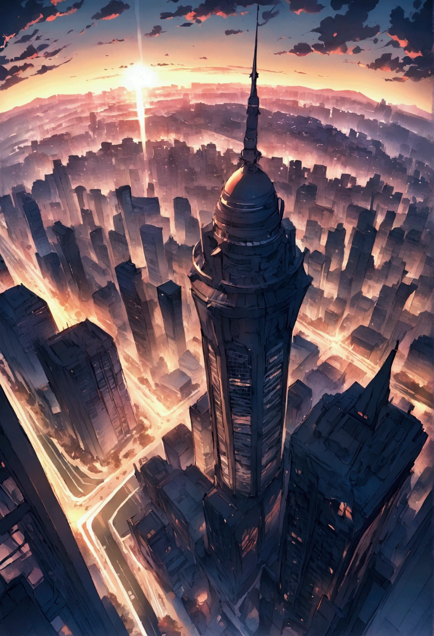 Morning city
