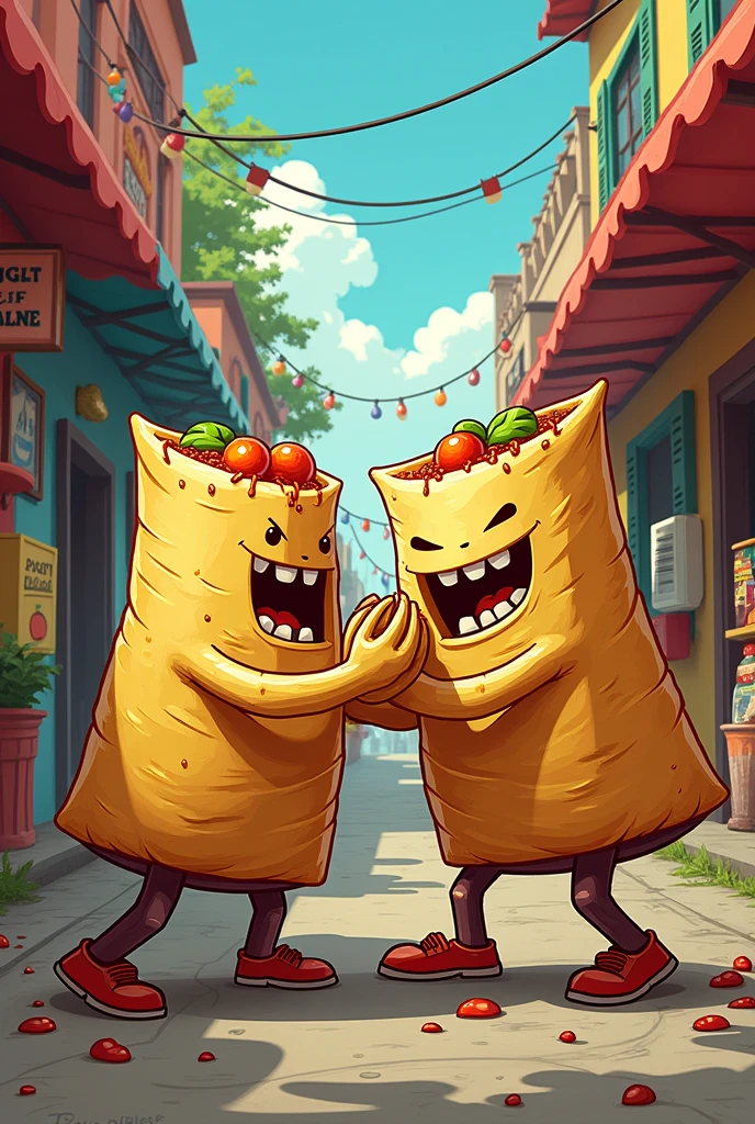 naughty tamales fighting
