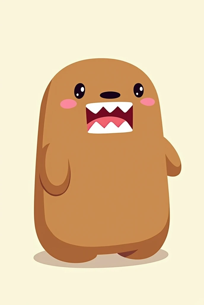 make me a drawing of domo kun