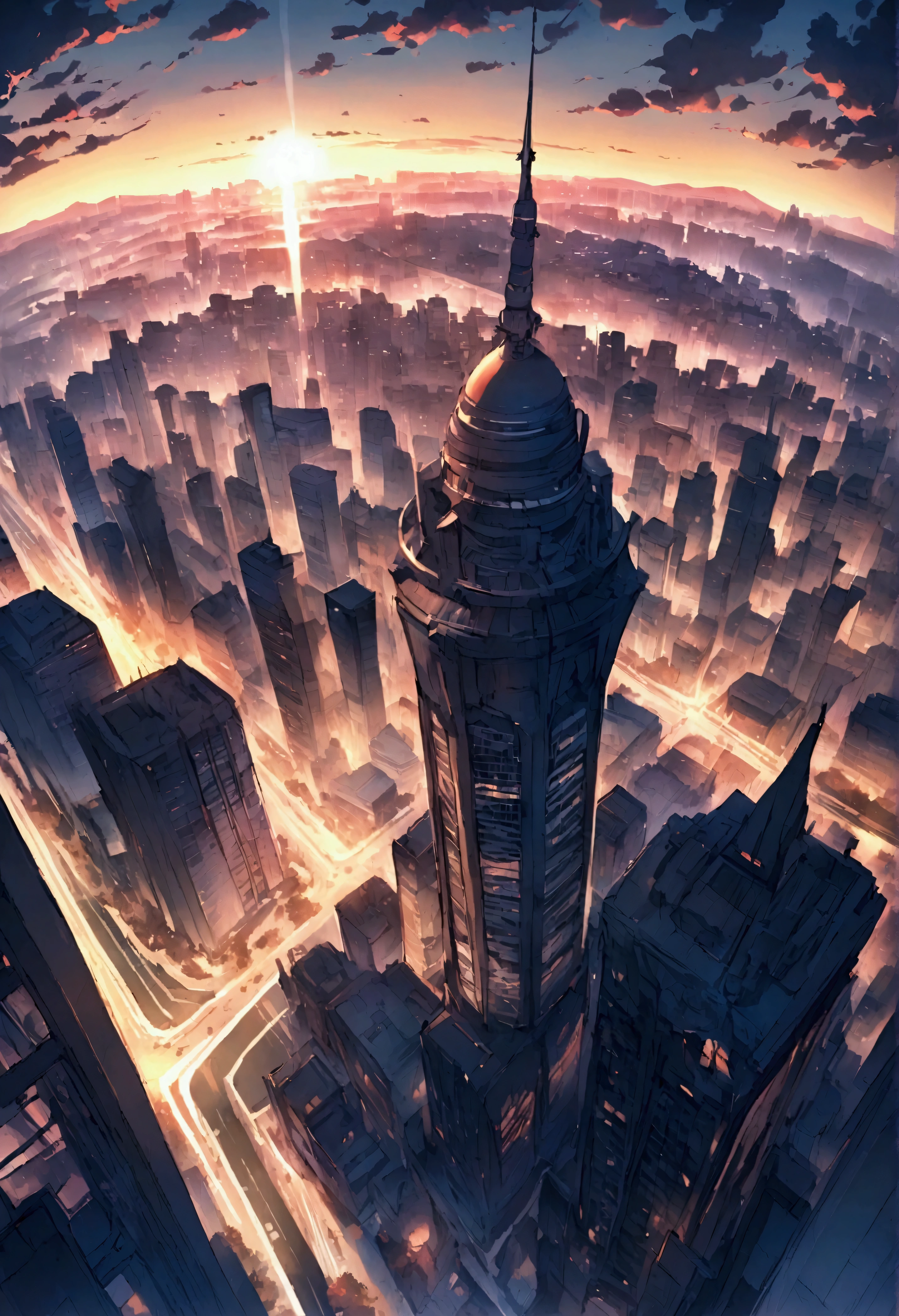 Morning city