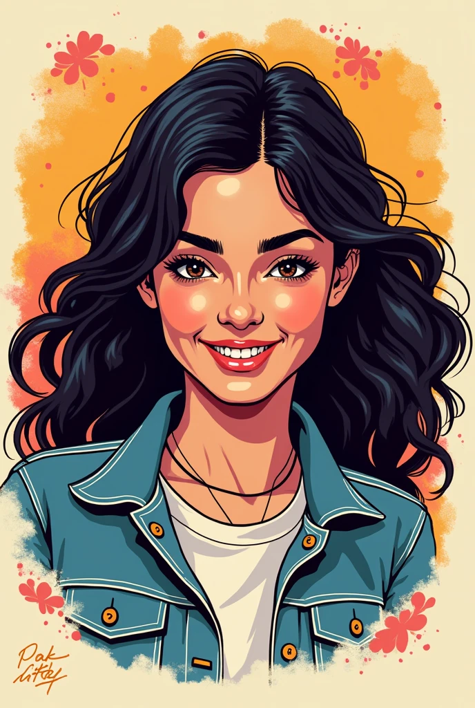 I made a logo with an illustration of Phoebe Cates from First Time at Ridgemont High.