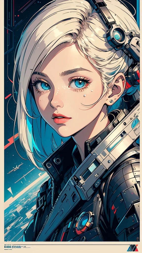 (((masterpiece, highest quality))),(((solo:1.2))),(((1girl:1.2))),32k wallpaper, very detailed, poster, vintage science fiction,(((((geometric cinematic movie poster))))), (bauhaus), shape,(((abstract))),(mid century modern),movie poster,(((((portfolio))))),(((((Close-up))))),(((((bust up))))),((((more various angle)))),(((highlight))),Vast landscape,((((heterochromia)))),(((complete. detailed face))),(((Extremely talented))),(((most complecated machine))),Colorful color scheme