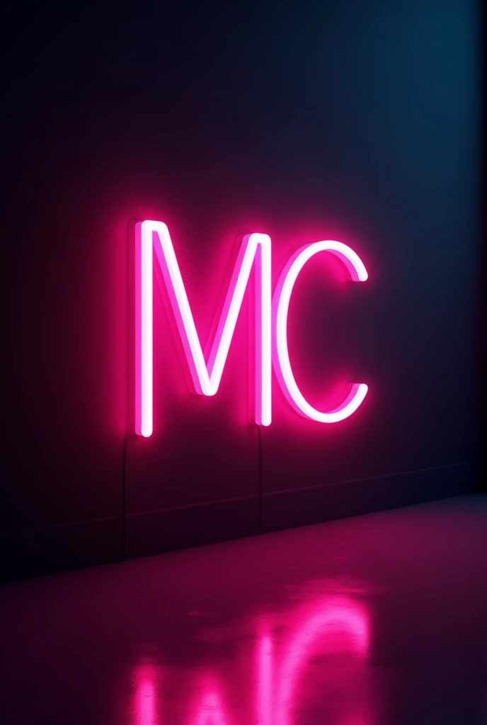 Logo MC neon light