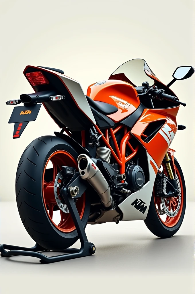 2016 model ktm rc laft side look
