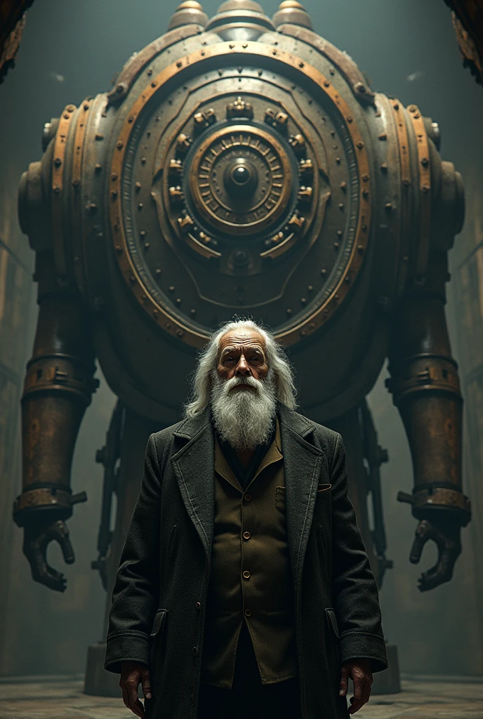 <lora:WindTech-15:0.8>, windtech , scifi, wind turbines and fans , pipes , (cyberpunk:0.7),
man , Albert Einstein, <lora:Albert Einstein:0.8> , scientist coat, solo focus, upper body,