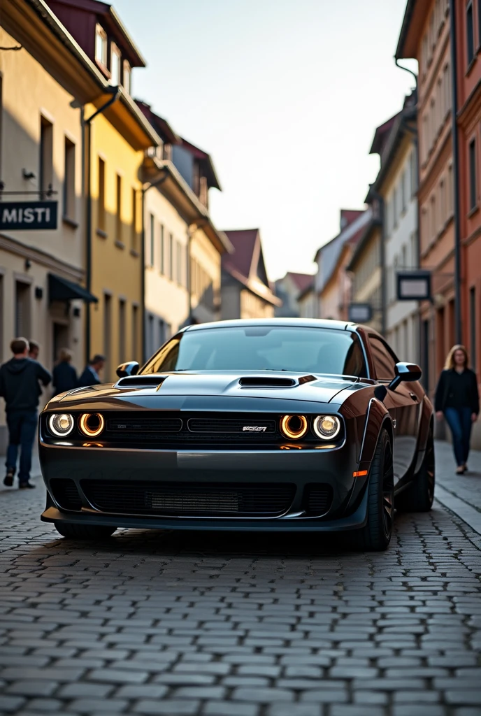 A dodge challenger in neumünster