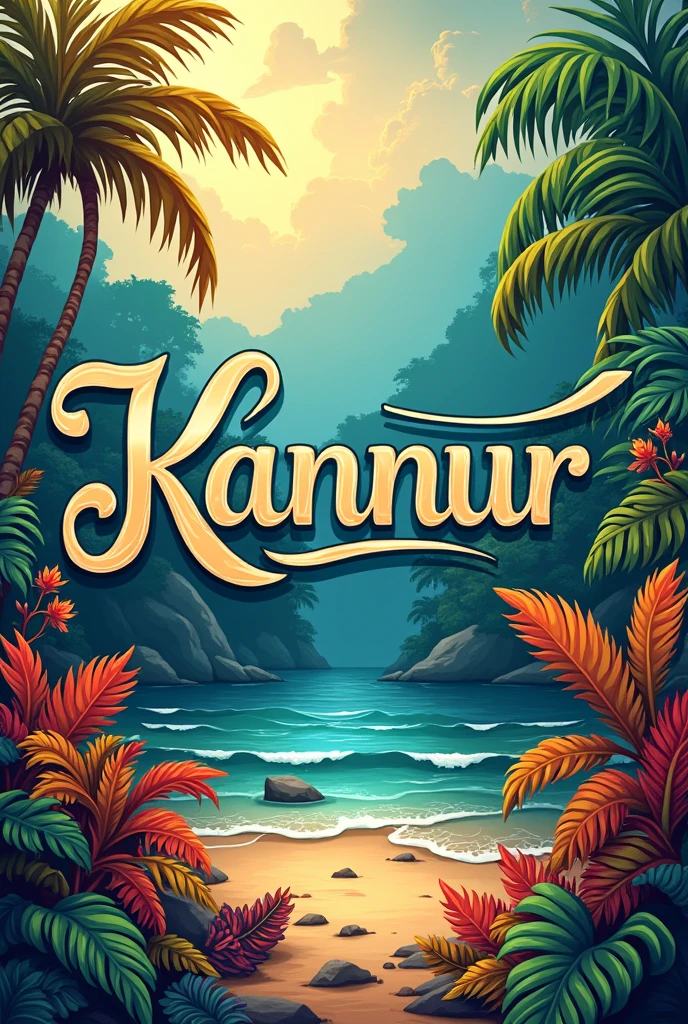 Kannur beauty font ai Style