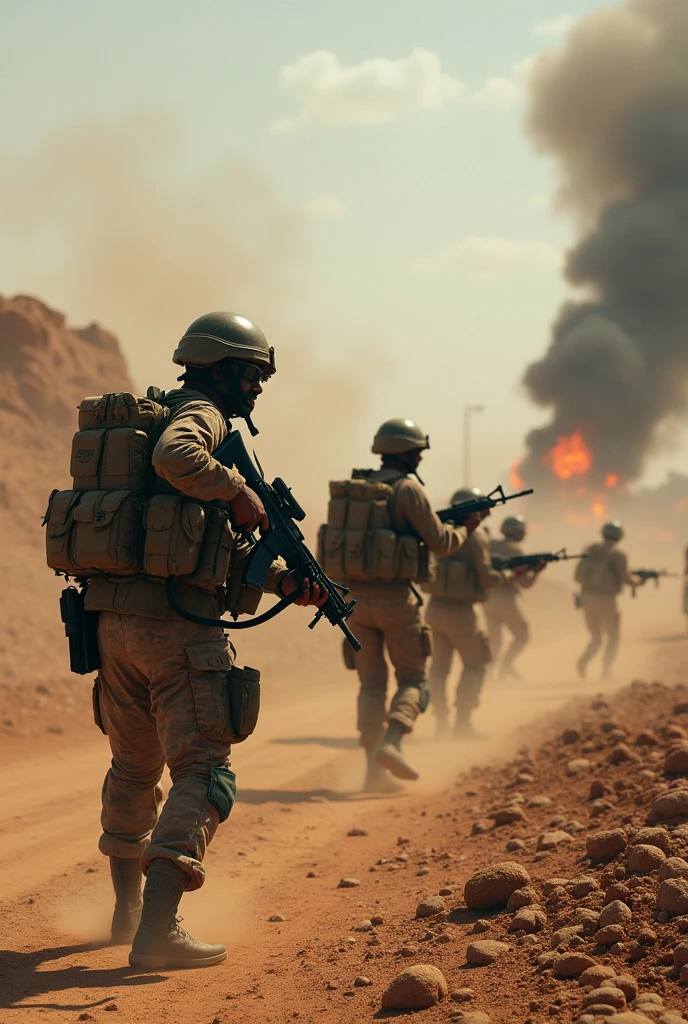 Somalian Army destroy ethopian