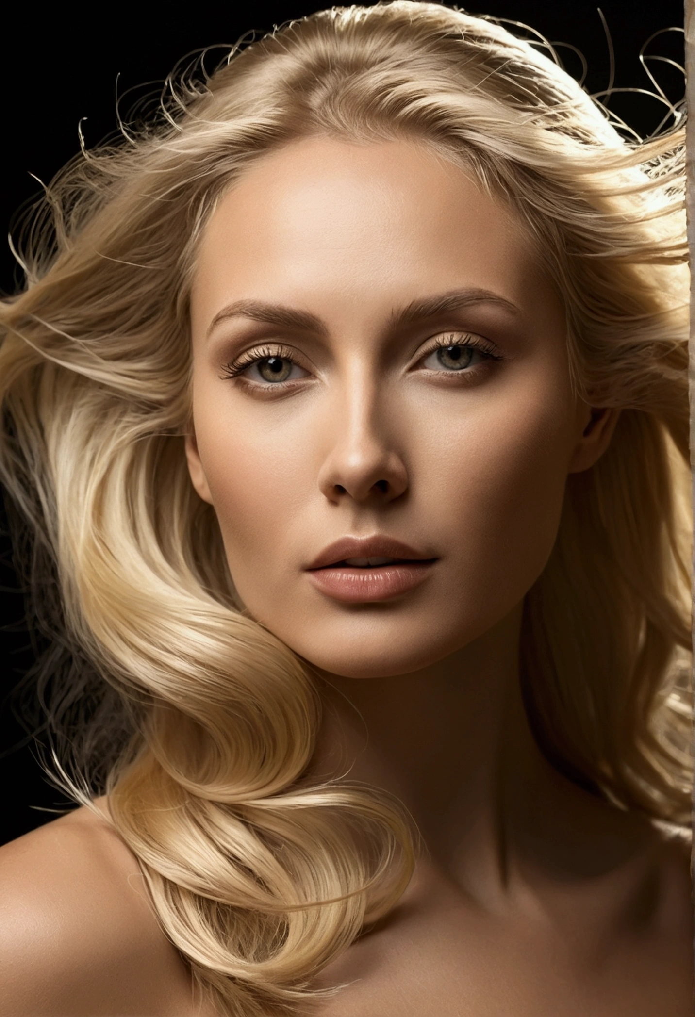 Blond woman
