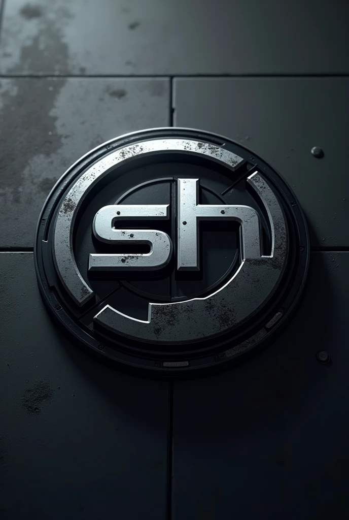 Create a logo for a company specializing in diesel injection with the SH symbol