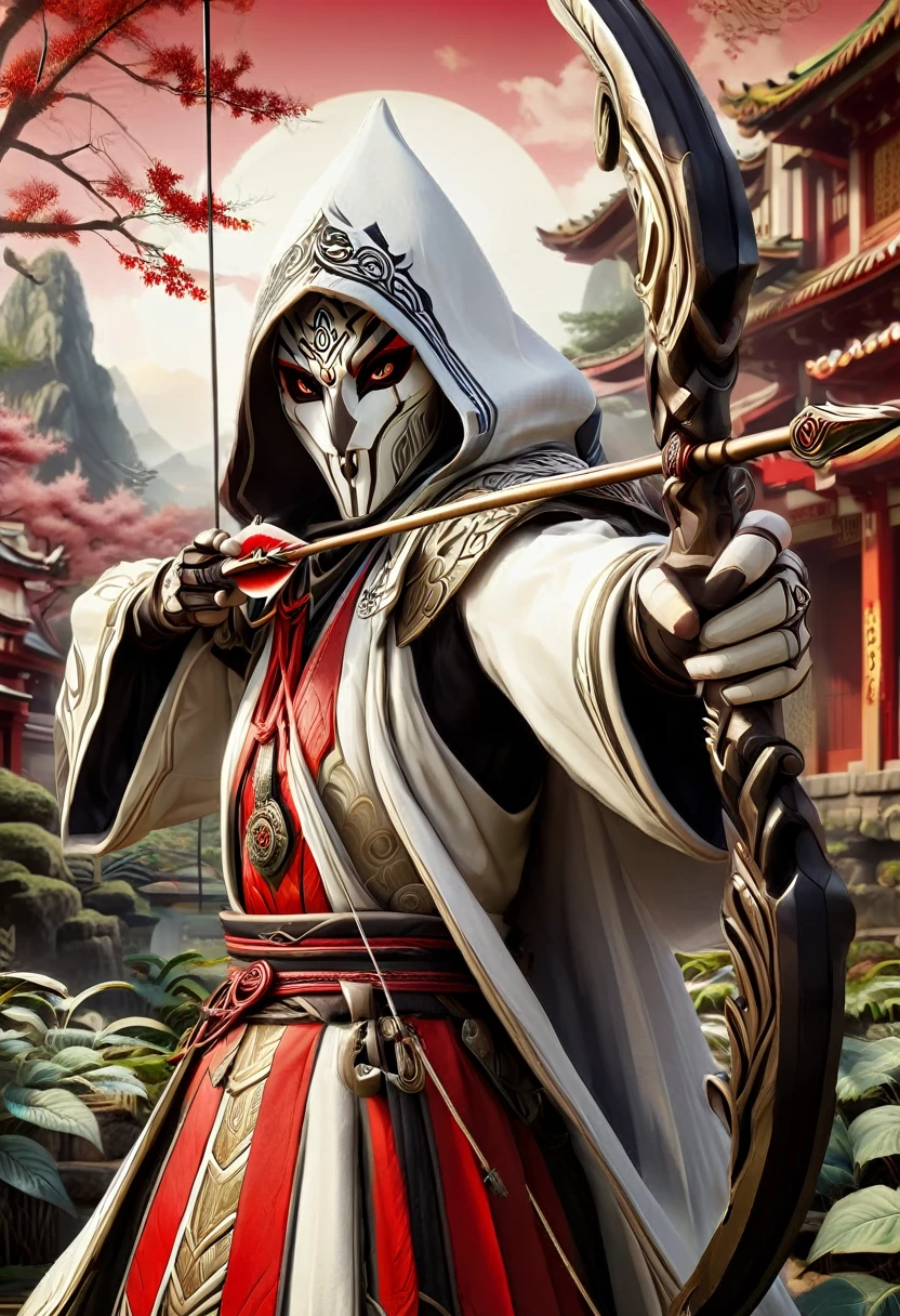 White Reaper, HarlequinPunk, Jaehra, panjang penuh, Ancient Japan, shepherd fairey