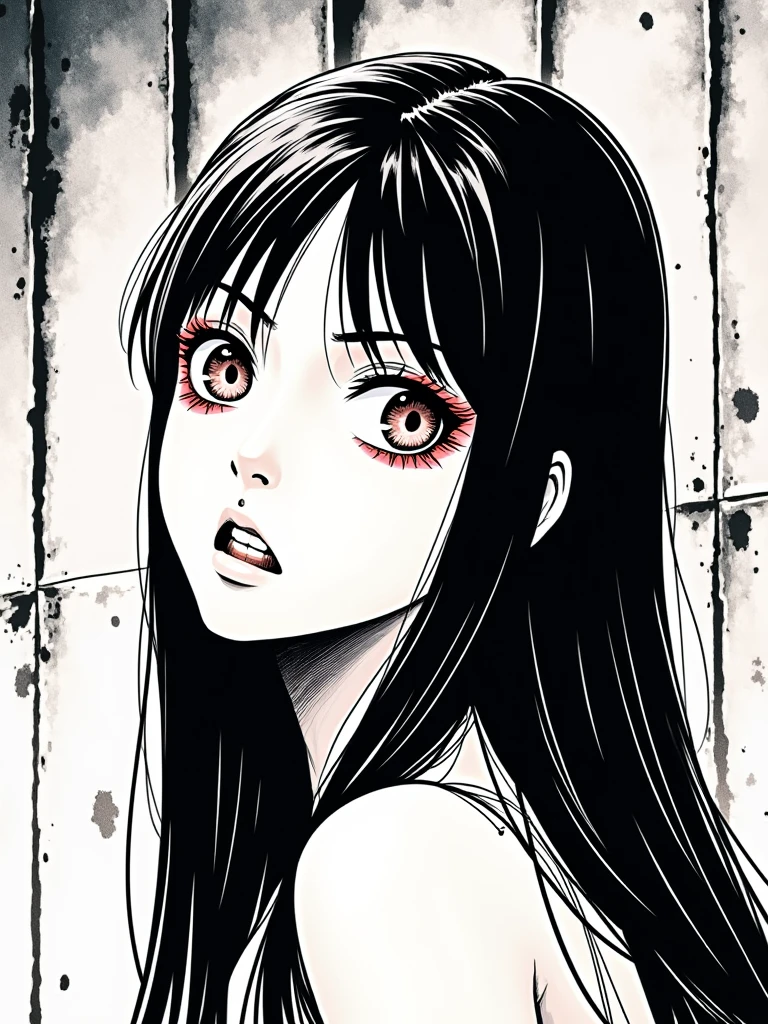 Tomie from Junji Ito's manga in human version