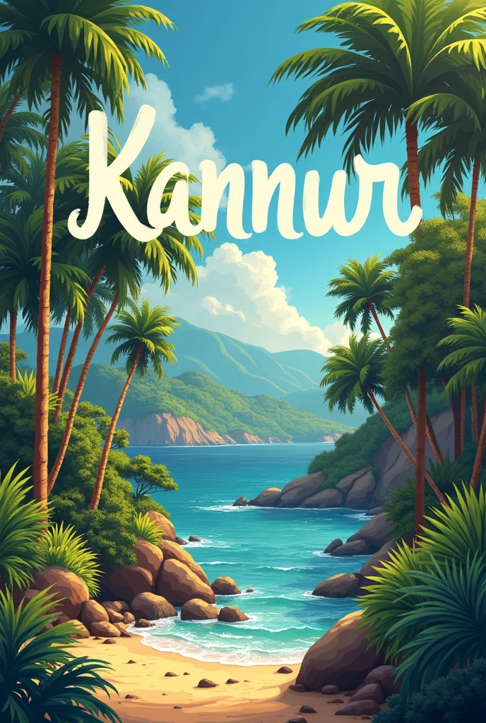 KannurBeauty ai font style 