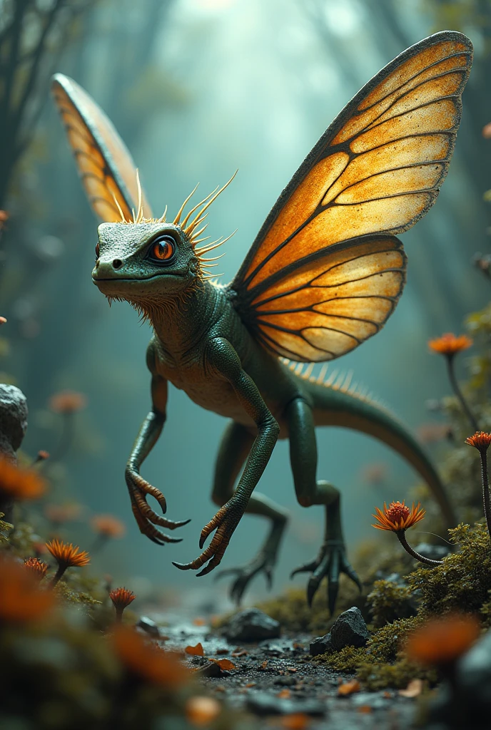 lezard papillon mutant 