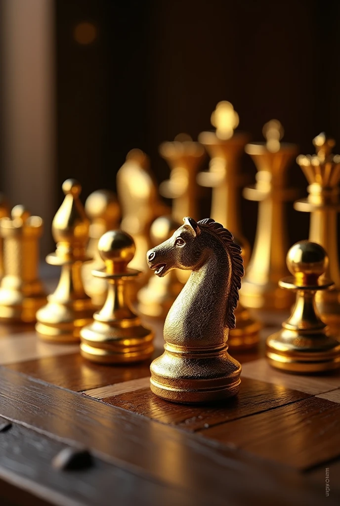 Ultra-reslist image of golden chess