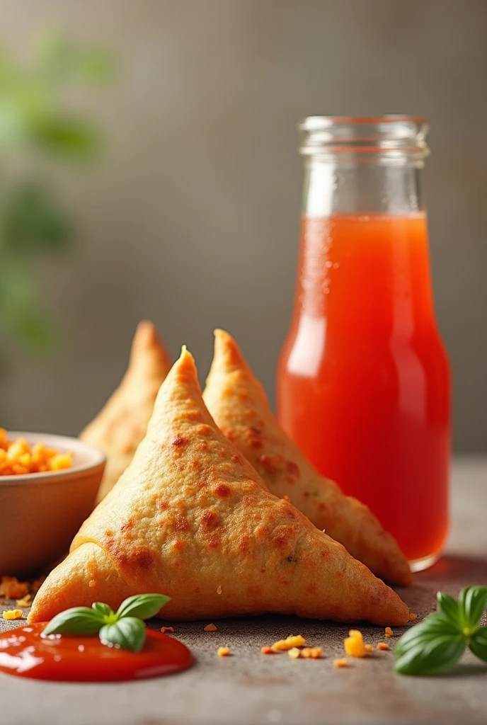 Samosa
With tomato sauce
Juice bottle
