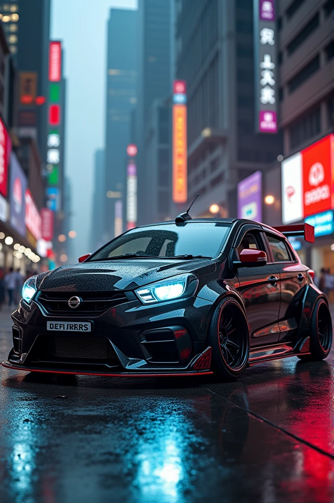 Alto 800 car modified like GTR