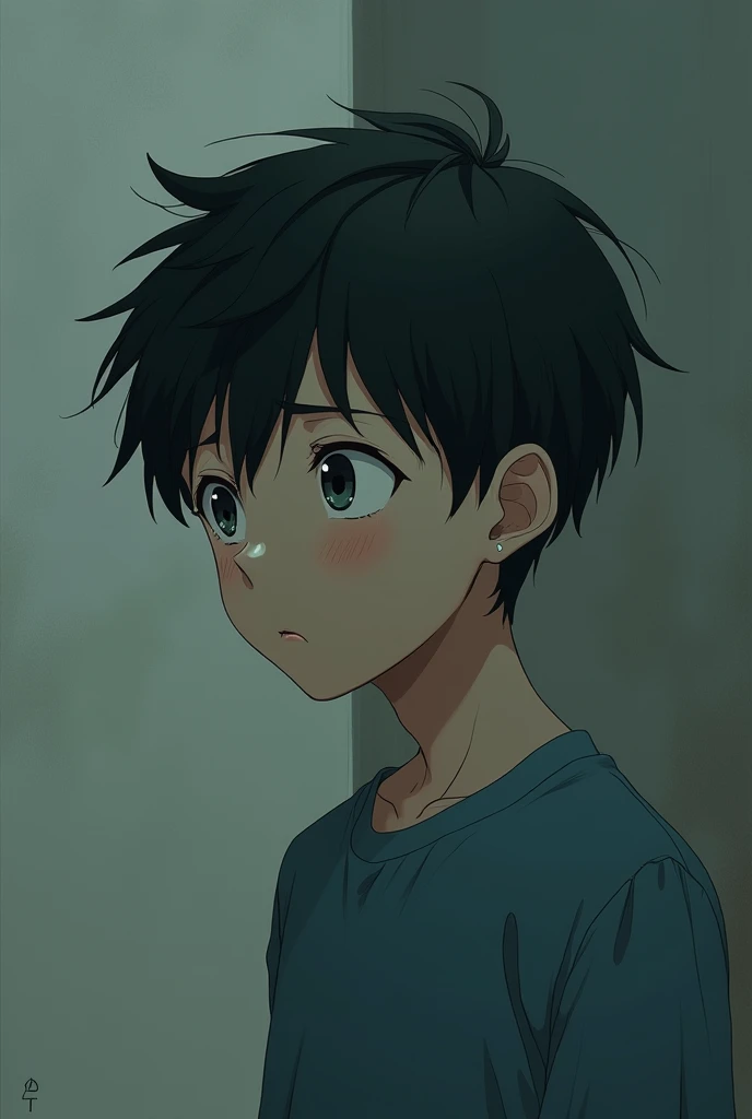 SAD BOY ANIME WITH ALONE