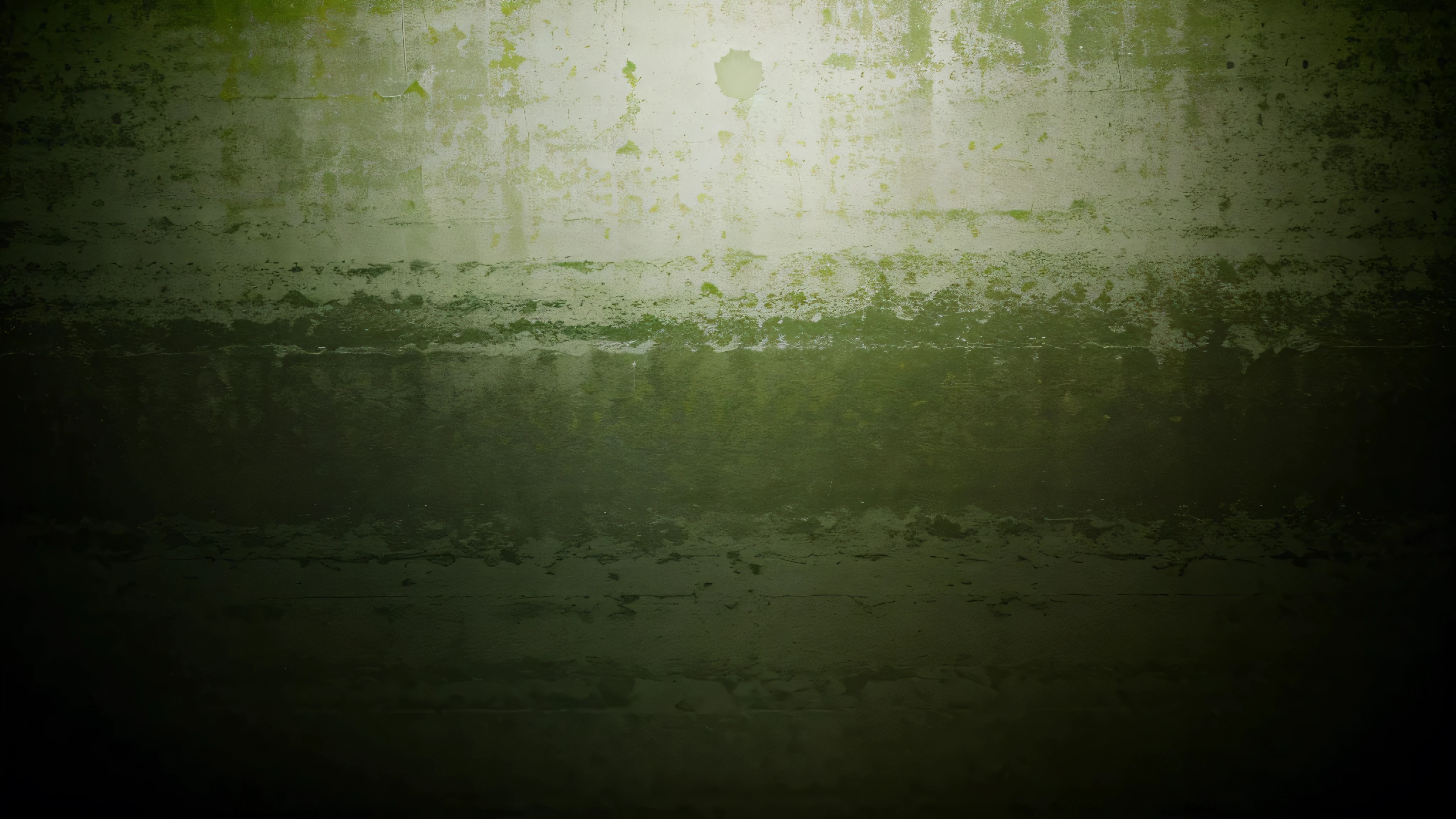 Green abstract grunge texture panoramic background