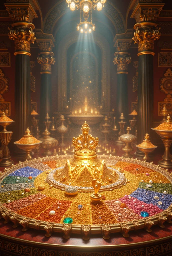 A room full of glittering treasures