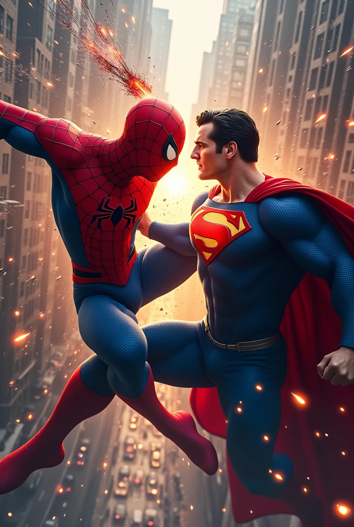 Spiderman vs superman