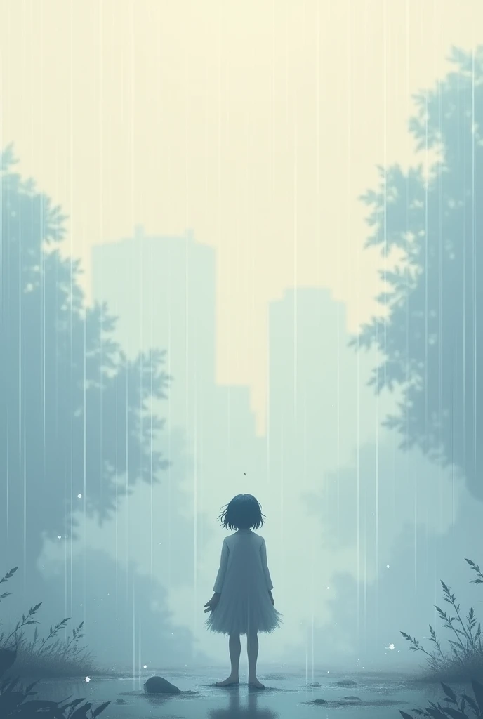 Pastel rain