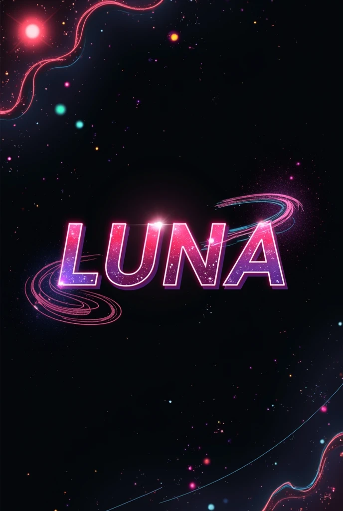 High resolution, Logo for Jdm cars, logo spelling swiftly “Luna” cool, Jdm theme, anime theme, Cyberpunk vibe name spelling, brand logo, logo for tshirt, brand logo “LUNA”, neon vibes, acid trip vibes, acid trip, shooting stars, acid trip inside “LUNA”, acid trip, hallucinations inside “LUNA”, Waves of hallucinations, splash,