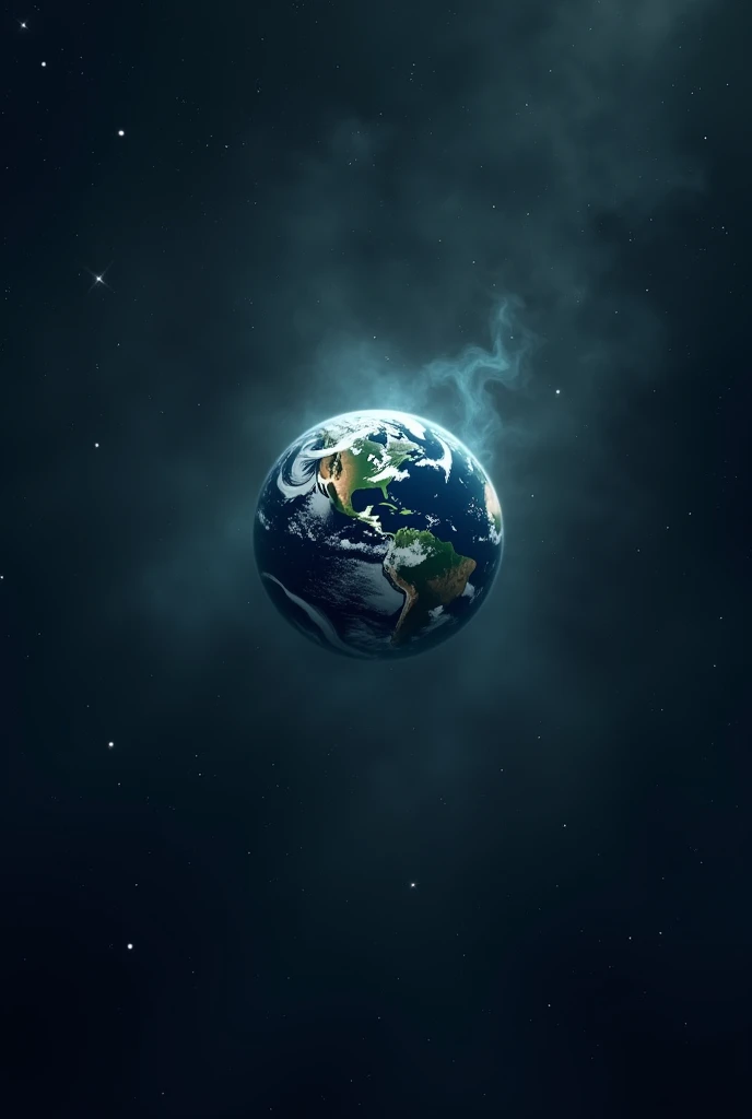 Earth with void