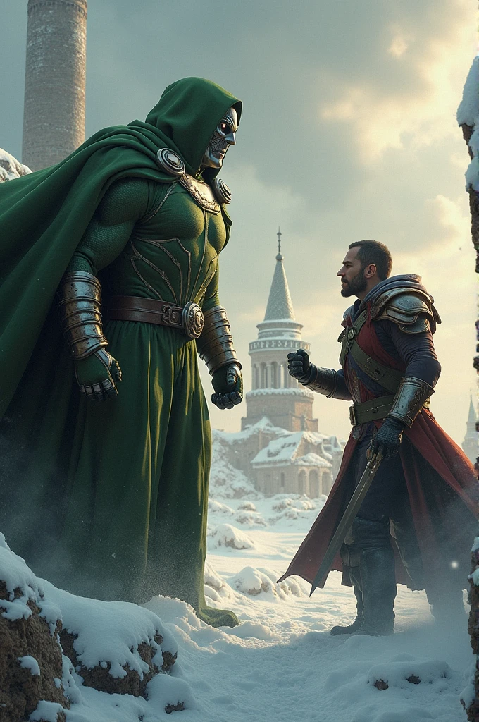 Doctor Doom vs Russian 