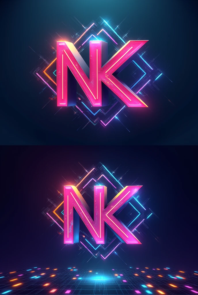 A logo named N.k sonud Gignow