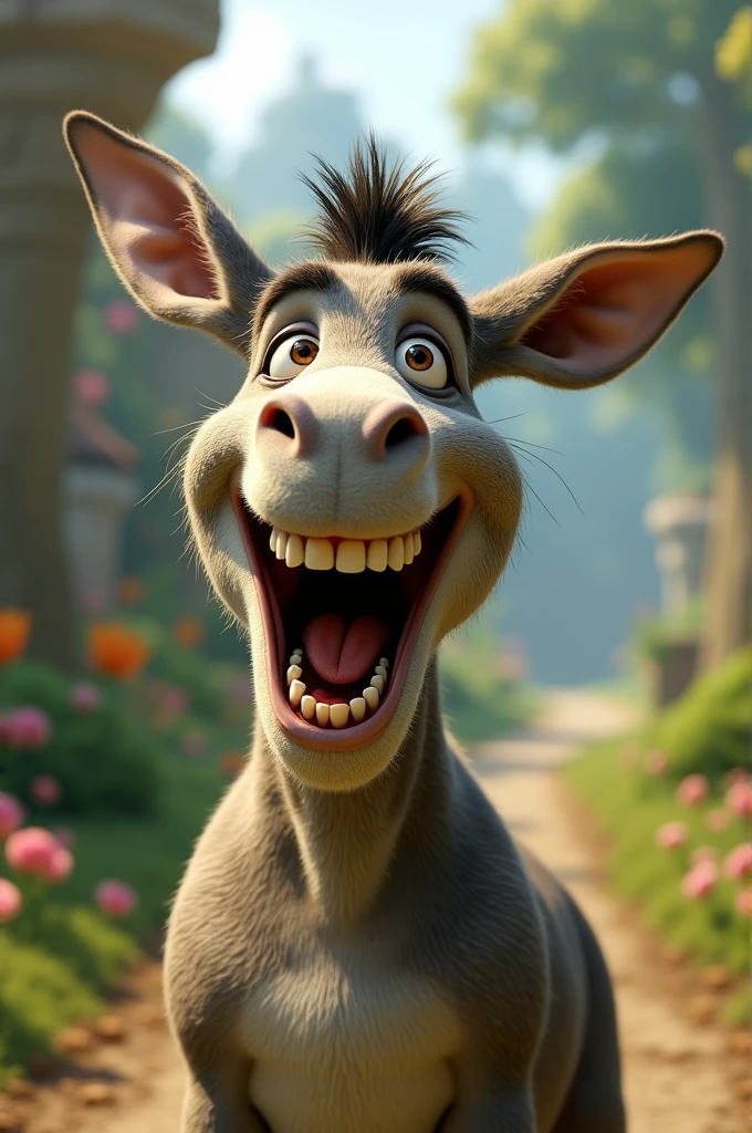 Shrek's Donkey Laughing