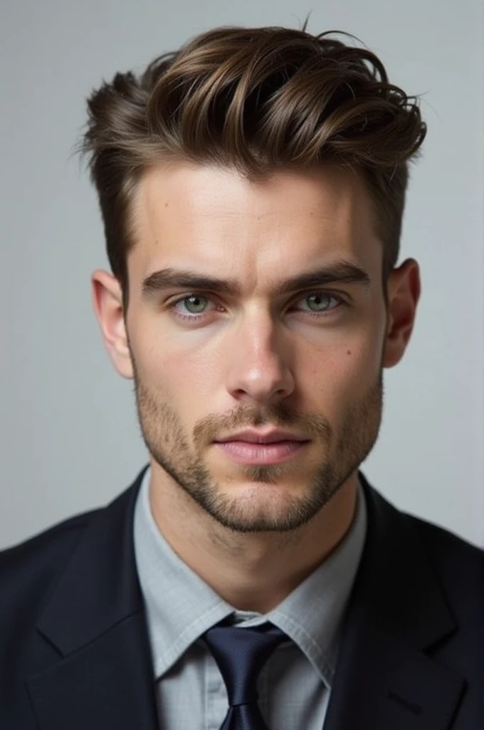 Square face hairstyle men