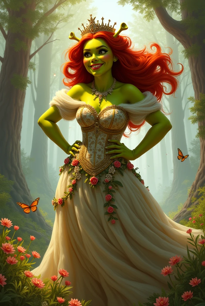 Fiona do Shrek brava