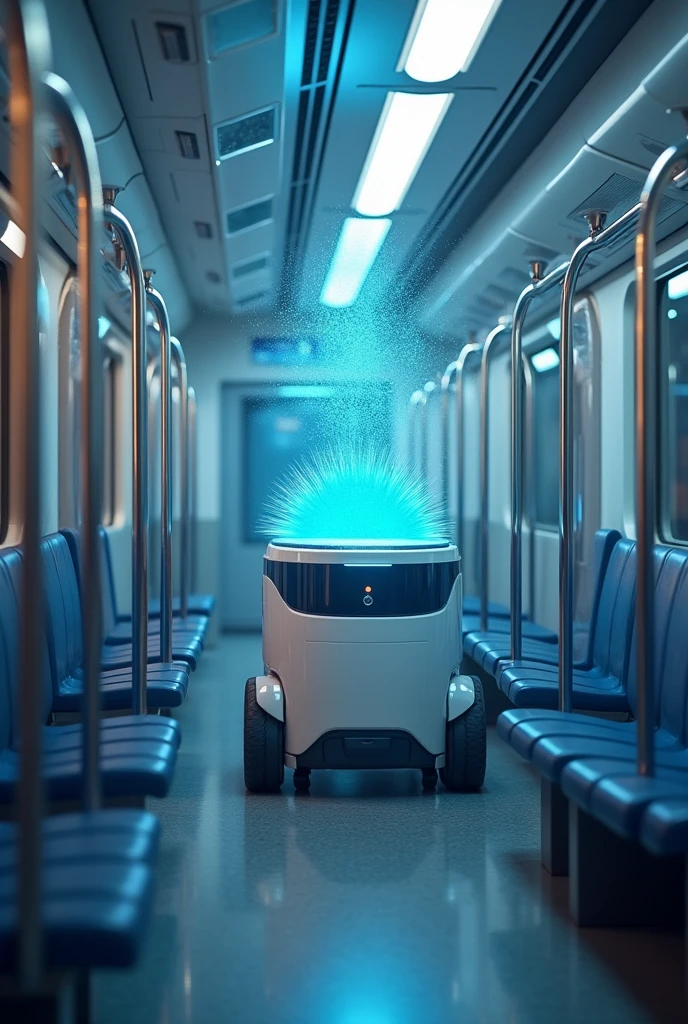 Automatic sanitization in indian railways
