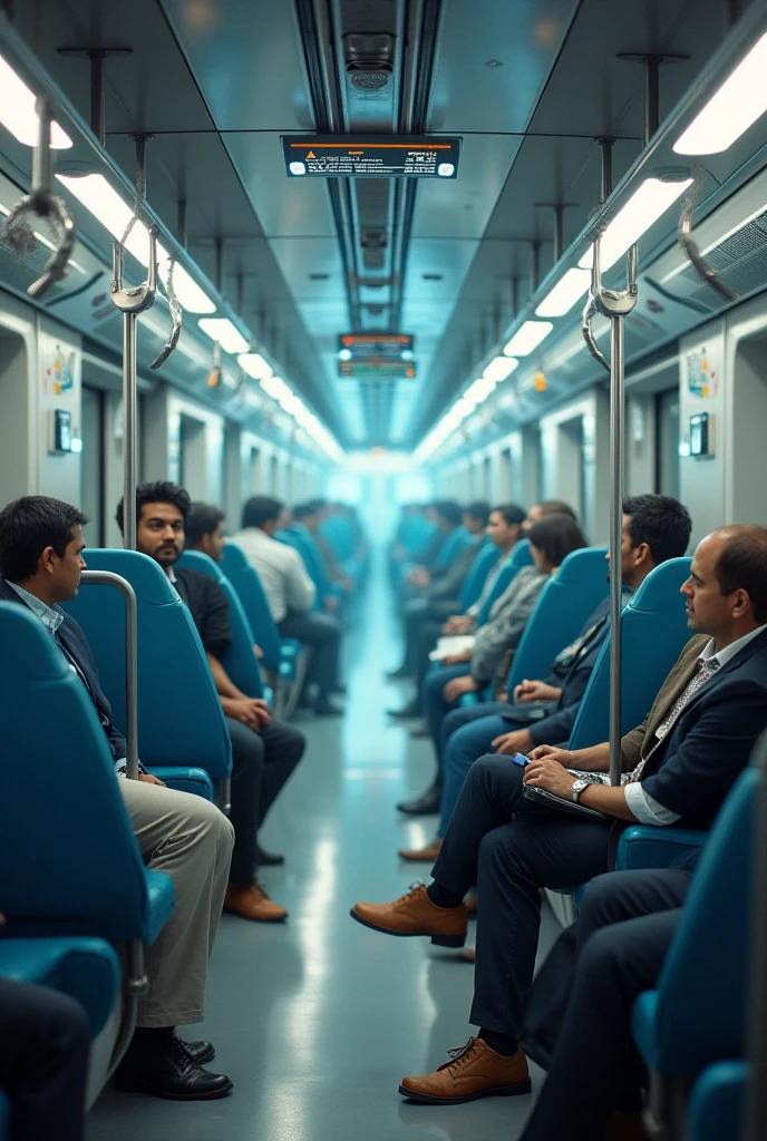 Automatic sanitization system in indian railways