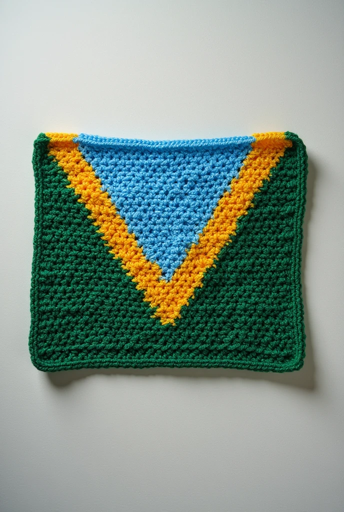 Crochet 🧶 vanuatu flag