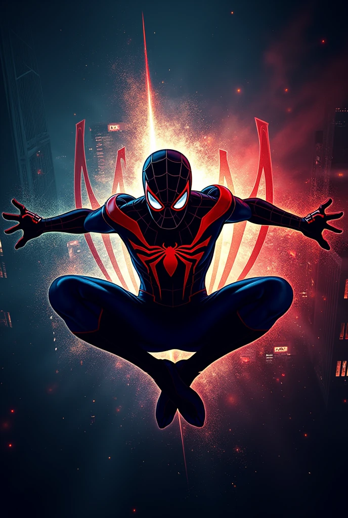 jeux cover logo spider-man 3 ps5 miles morales swing