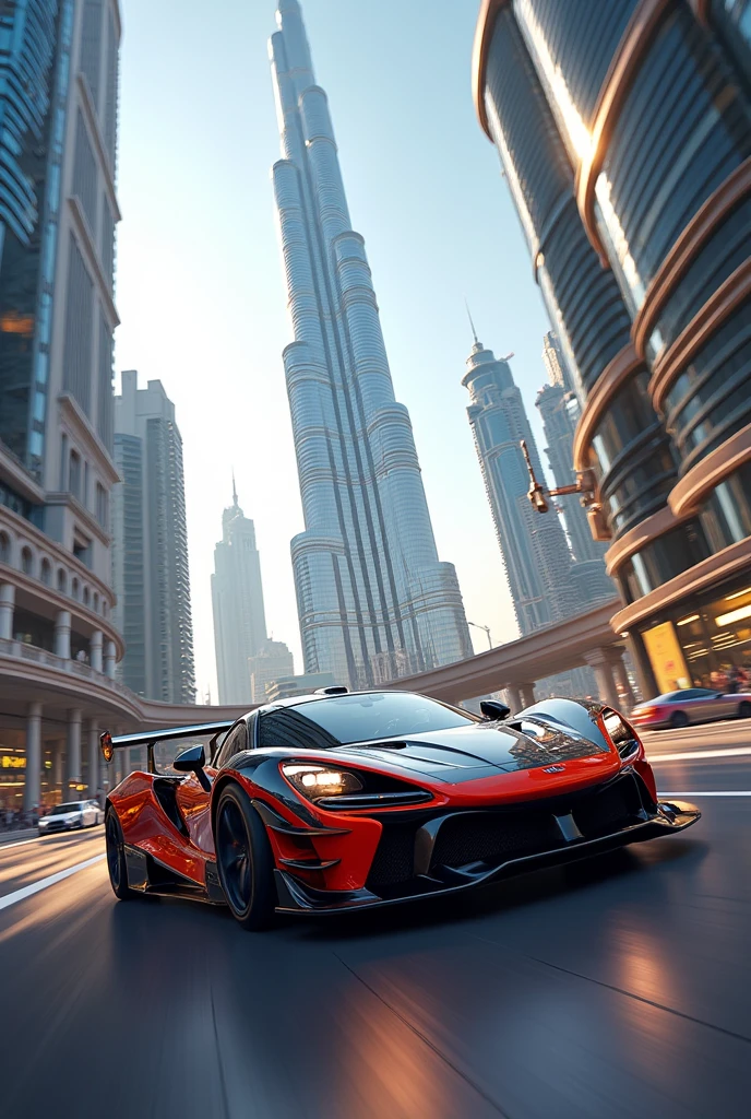 Modified swift in dubai near burh khalifa
