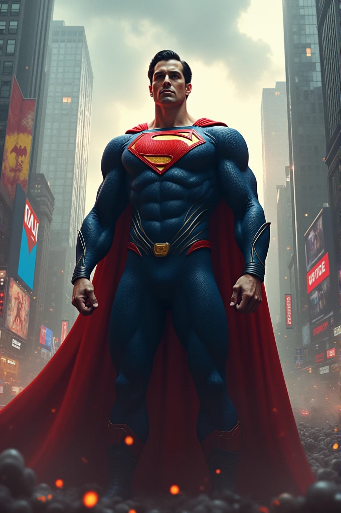 Generate an image of dc superhero