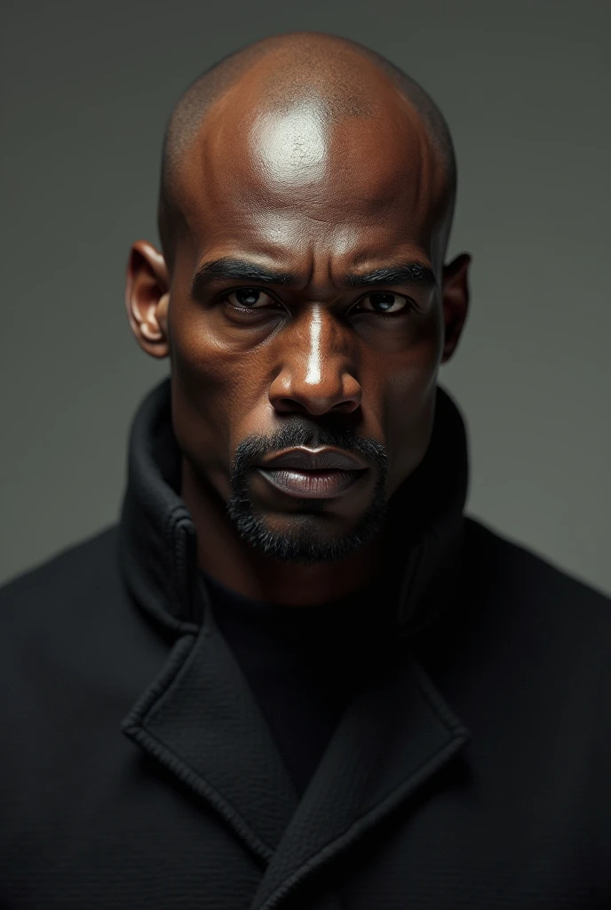 Andres black and bald