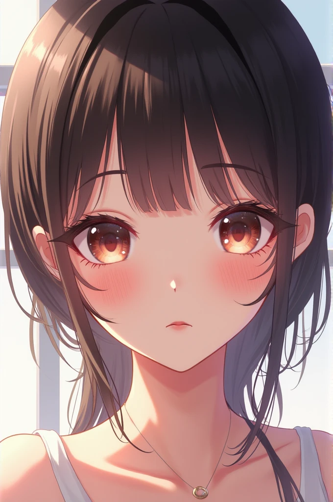 Beautiful girl anime style very sexy HD photo 