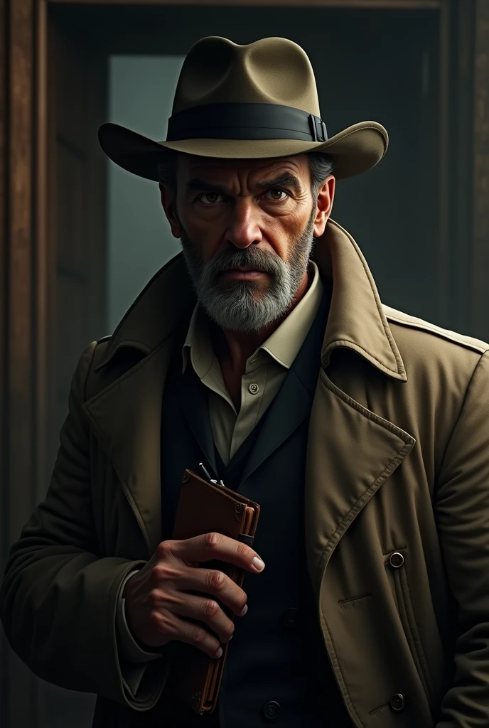 Picture of a detective 