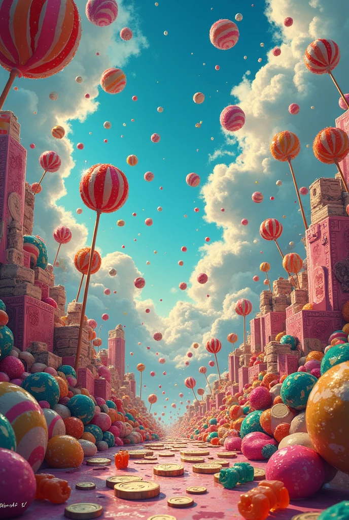 money and candy boarder