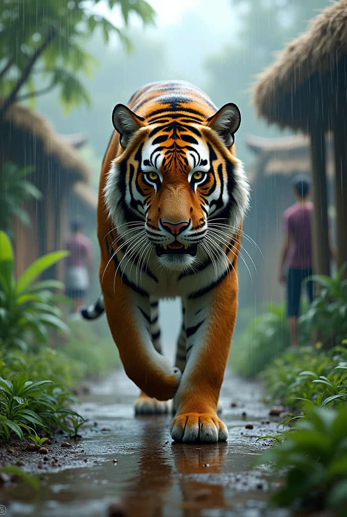 Tiger for village
Rainfall
