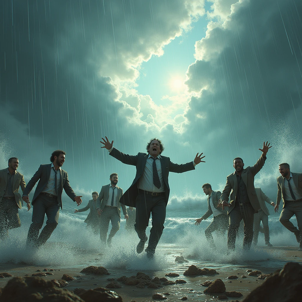 The typhoon that hit the ad people at the time of the prophet hud