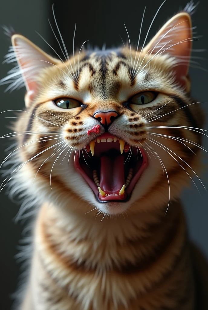 Cat with tooth decay เจอเพื่อนแมว