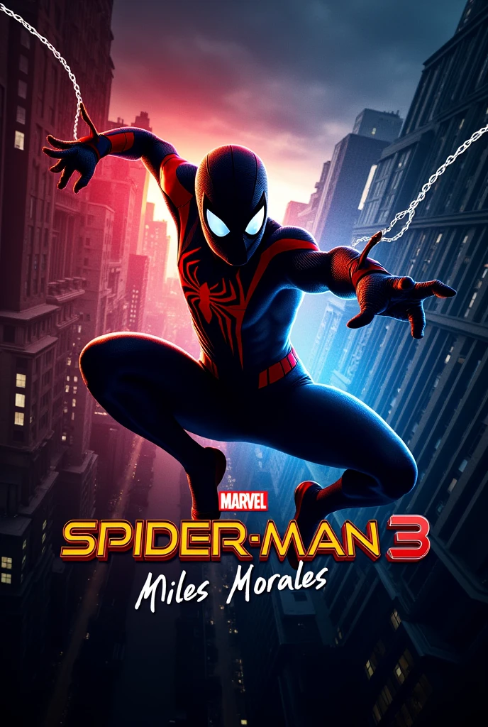 jeux cover logo spider-man 3 ps5 miles morales swing