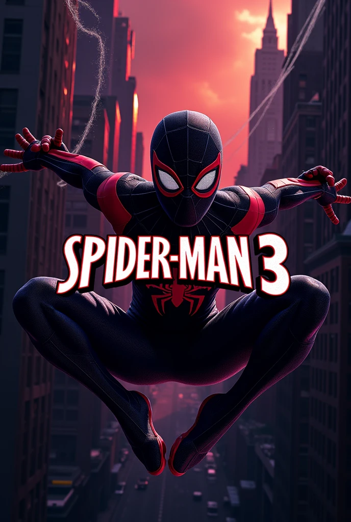 jeux cover logo spider-man 3 ps5 miles morales swing