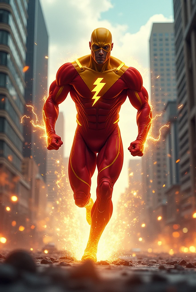 

Captain Zoom  A hero who can move at lightning speed.